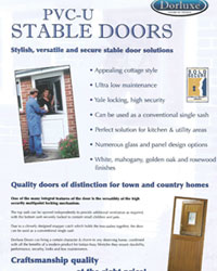 Stable Door Brochure Brochure